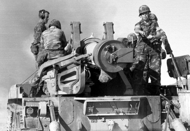 M107 Self Propelled Artillery 3 A4 Photo Print