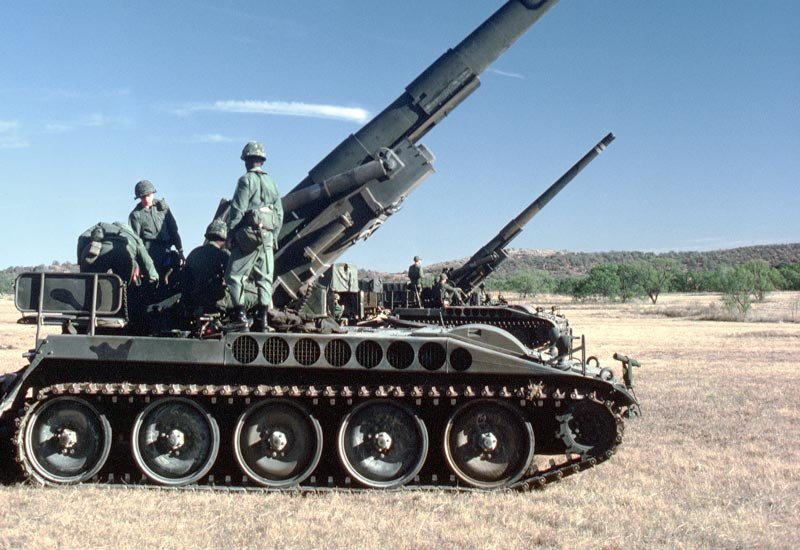 M107 Self Propelled Artillery A4 Photo Print