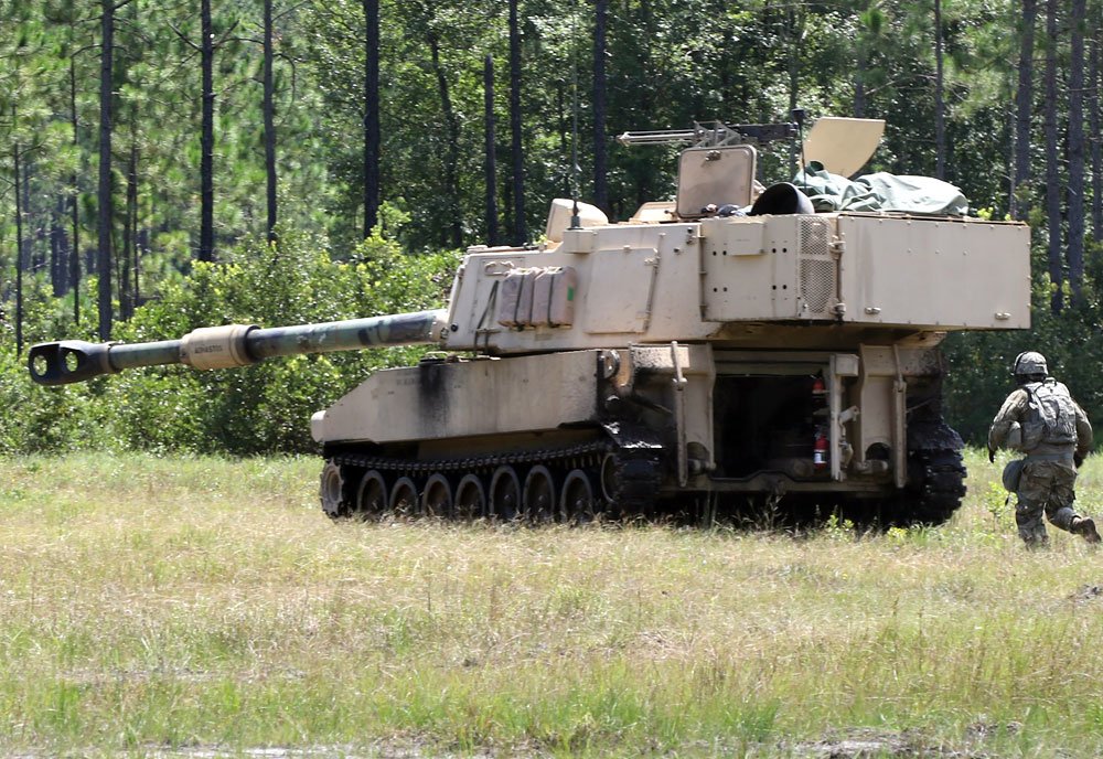 M109 Self Propelled Artillery Vehicle 15 A4 Photo Print