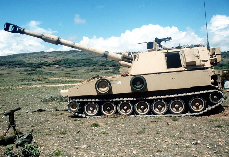 M109 Self Propelled Artillery Vehicle 2 A4 Photo Print