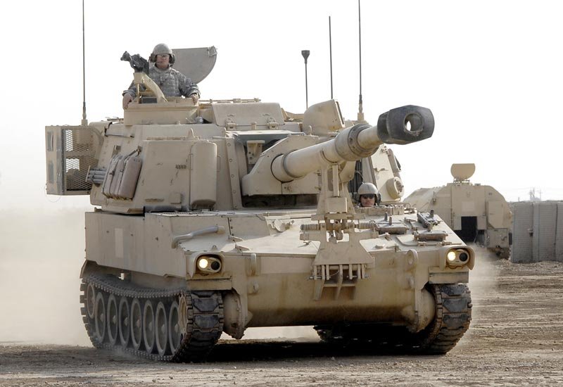 M109 Self Propelled Artillery Vehicle A4 Photo Print