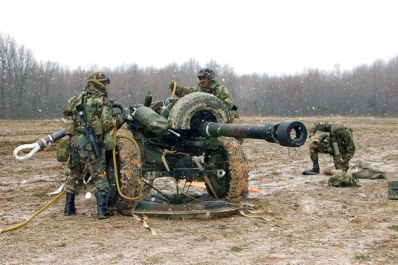 M119 105mm 14 A4 Photo Print