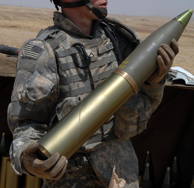 M119 105mm 3 A4 Photo Print