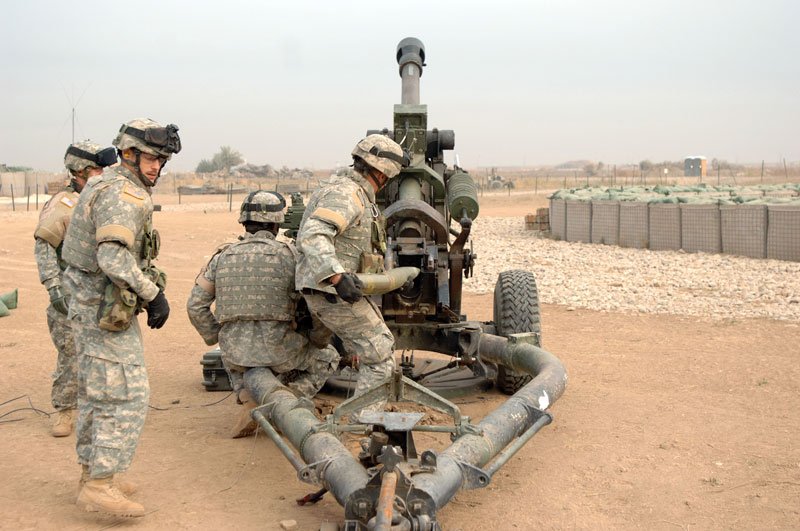 M119 105mm 4 A4 Photo Print