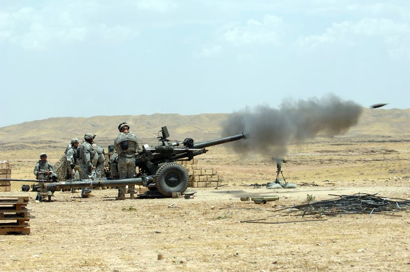M119 105mm 6 A4 Photo Print