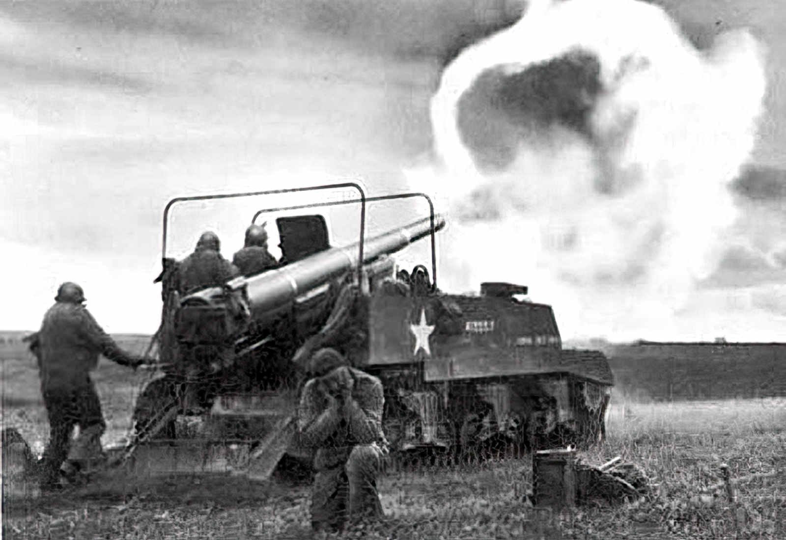 M12 Gun Motor Carriage A4 Photo Print