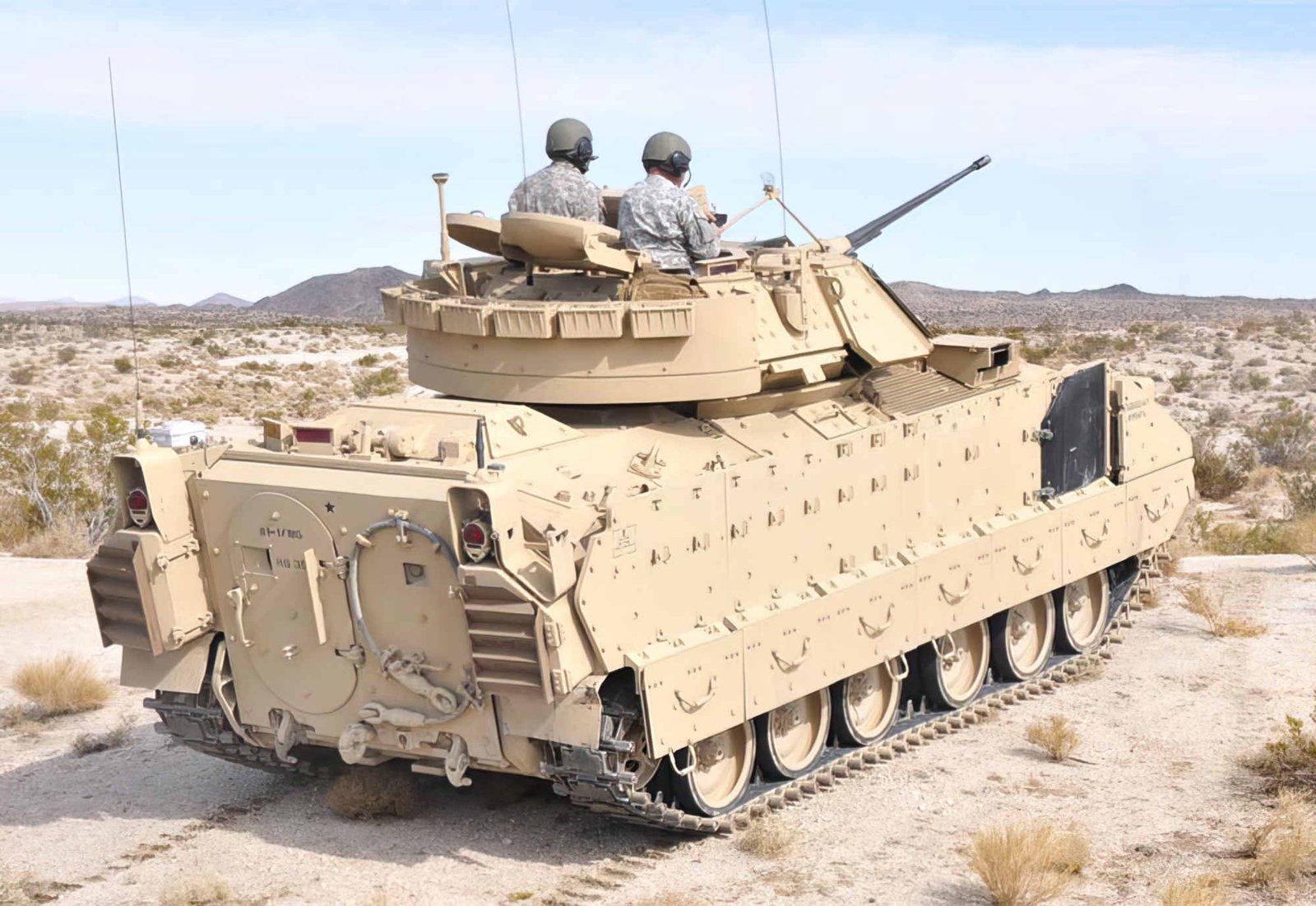 M2 Bradley Infantry Fighting Vehicle United States 15 A4 Photo Print