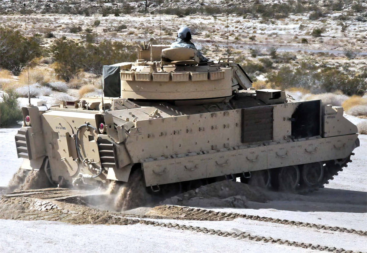 M2 Bradley Infantry Fighting Vehicle United States 21 A4 Photo Print
