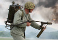 M2 Flamethrower A4 Photo Print