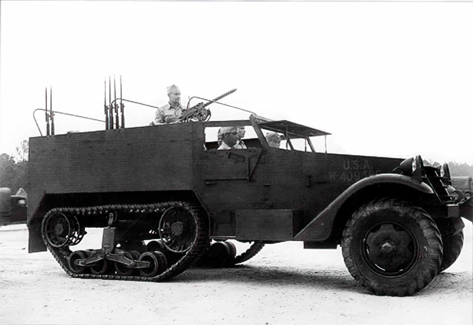 M2 Halftrack 7 A4 Photo Print