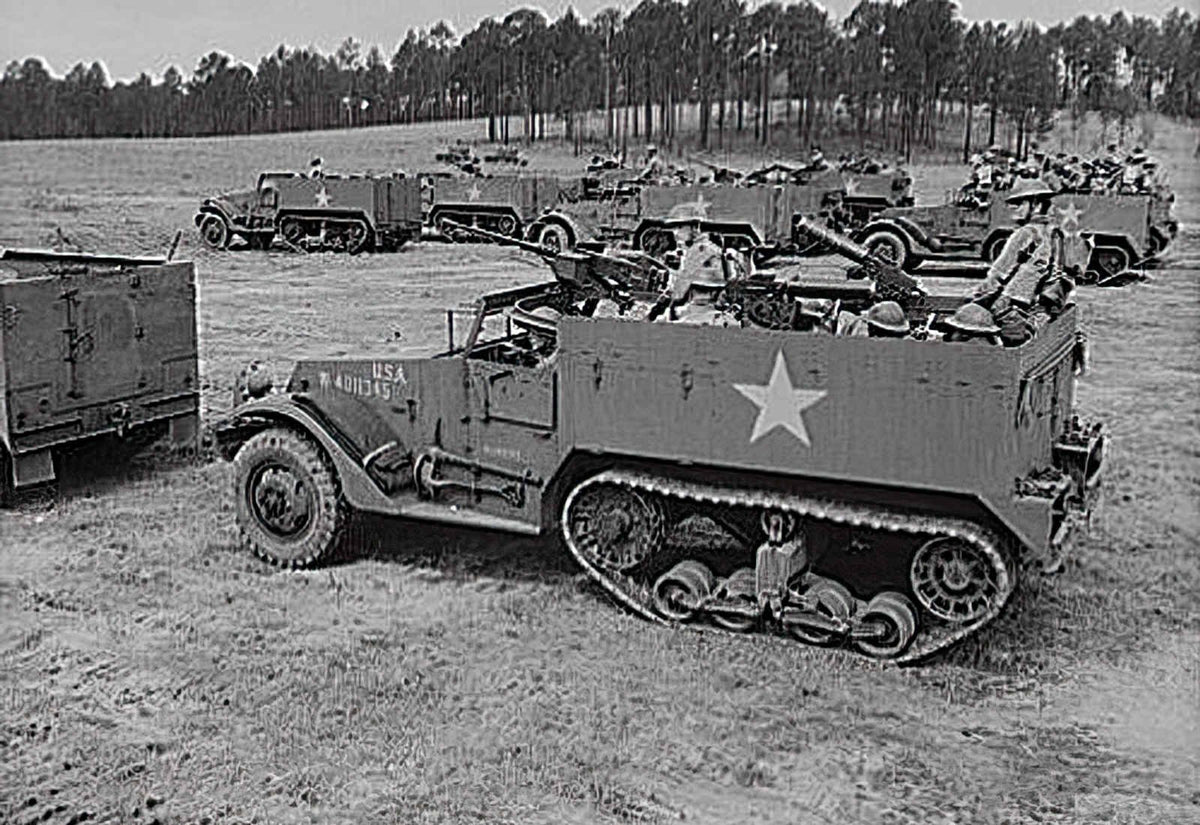 M2 Halftrack 8 A4 Photo Print