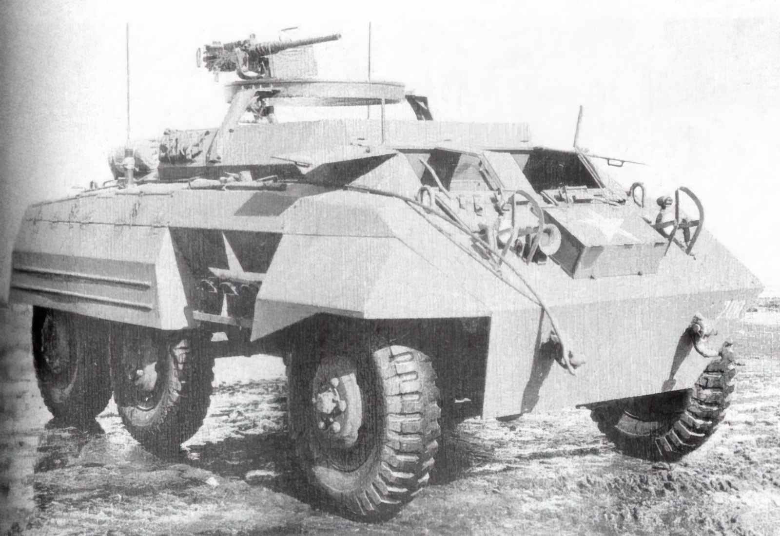 M20 G176 Armored Reconnaissance Utility Car United States A4 Photo Print