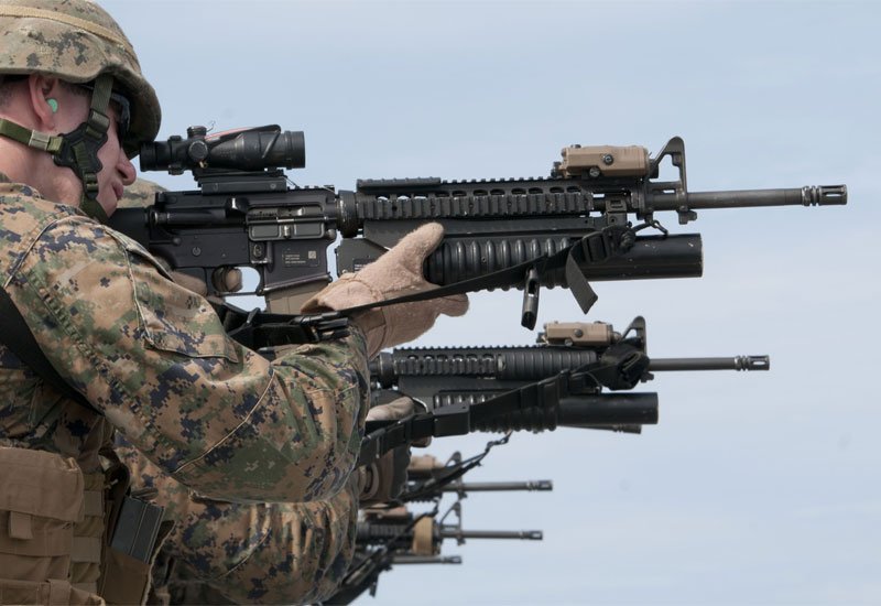 M203 Grenade Launcher 8 A4 Photo Print