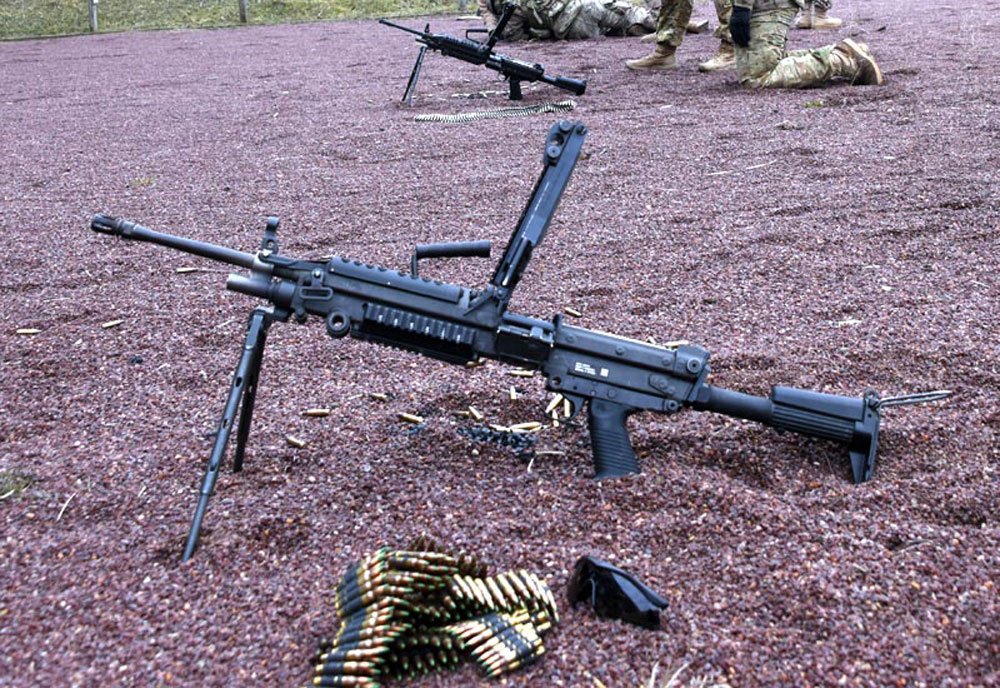 M240 Medium Machine Gun United States 3 A4 Photo Print