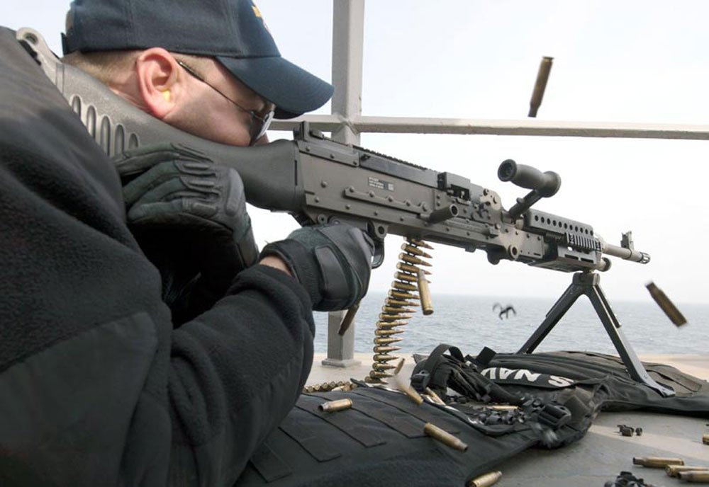 M240 Medium Machine Gun United States 4 A4 Photo Print