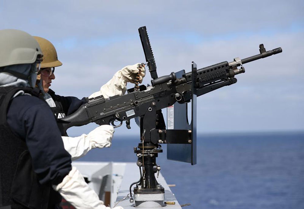 M240 Medium Machine Gun United States 5 A4 Photo Print