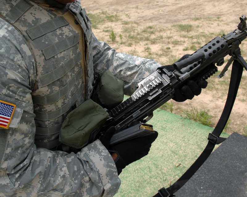 M249 Saw 7 A4 Photo Print