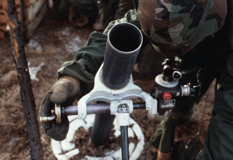 M29 81mm Mortar 2 A4 Photo Print