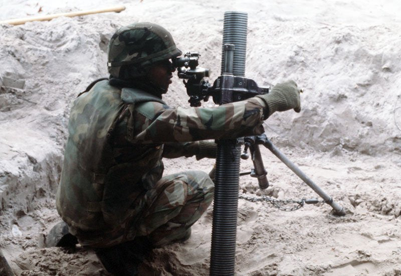 M29 81mm Mortar 4 A4 Photo Print