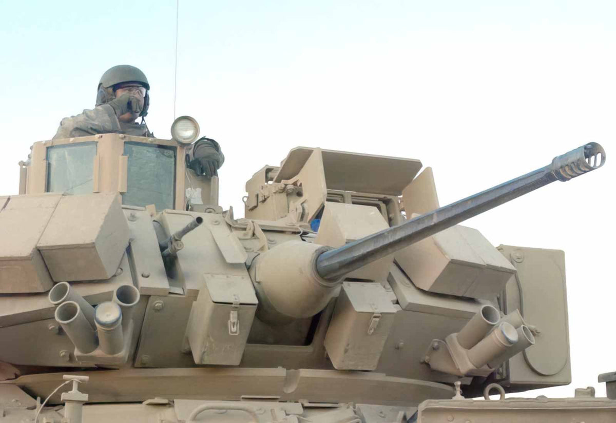 M3 Bradley Cavalry Fighting Vehicle 2 A4 Photo Print