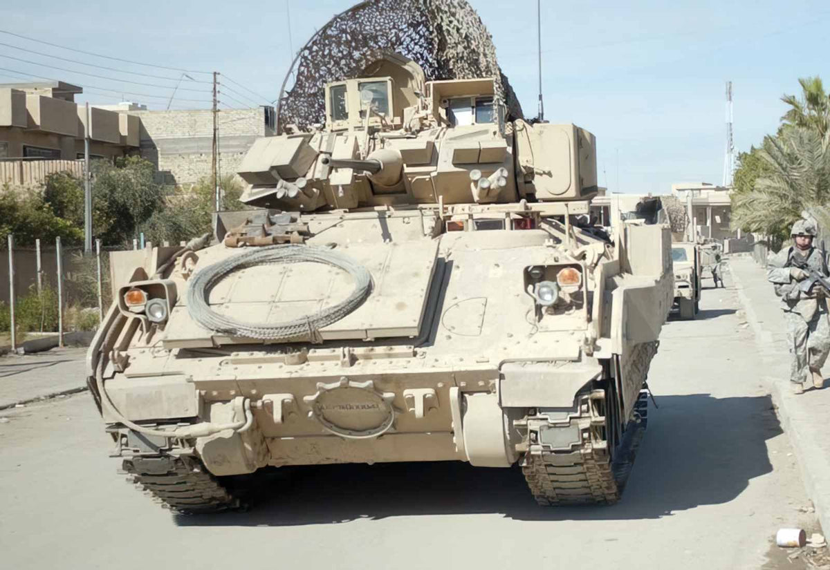 M3 Bradley Cavalry Fighting Vehicle A4 Photo Print