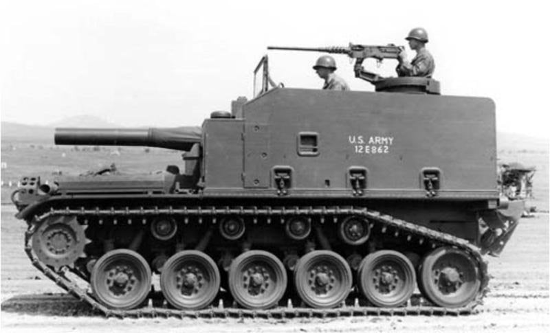 M44 Self Propelled Howitzer A4 Photo Print