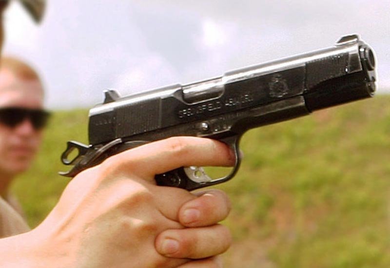 M45 Meusoc Semi Automatic Pistol United States A4 Photo Print