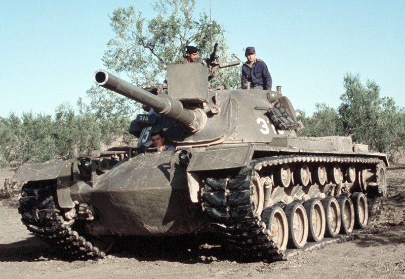 M48 Patton A4 Photo Print