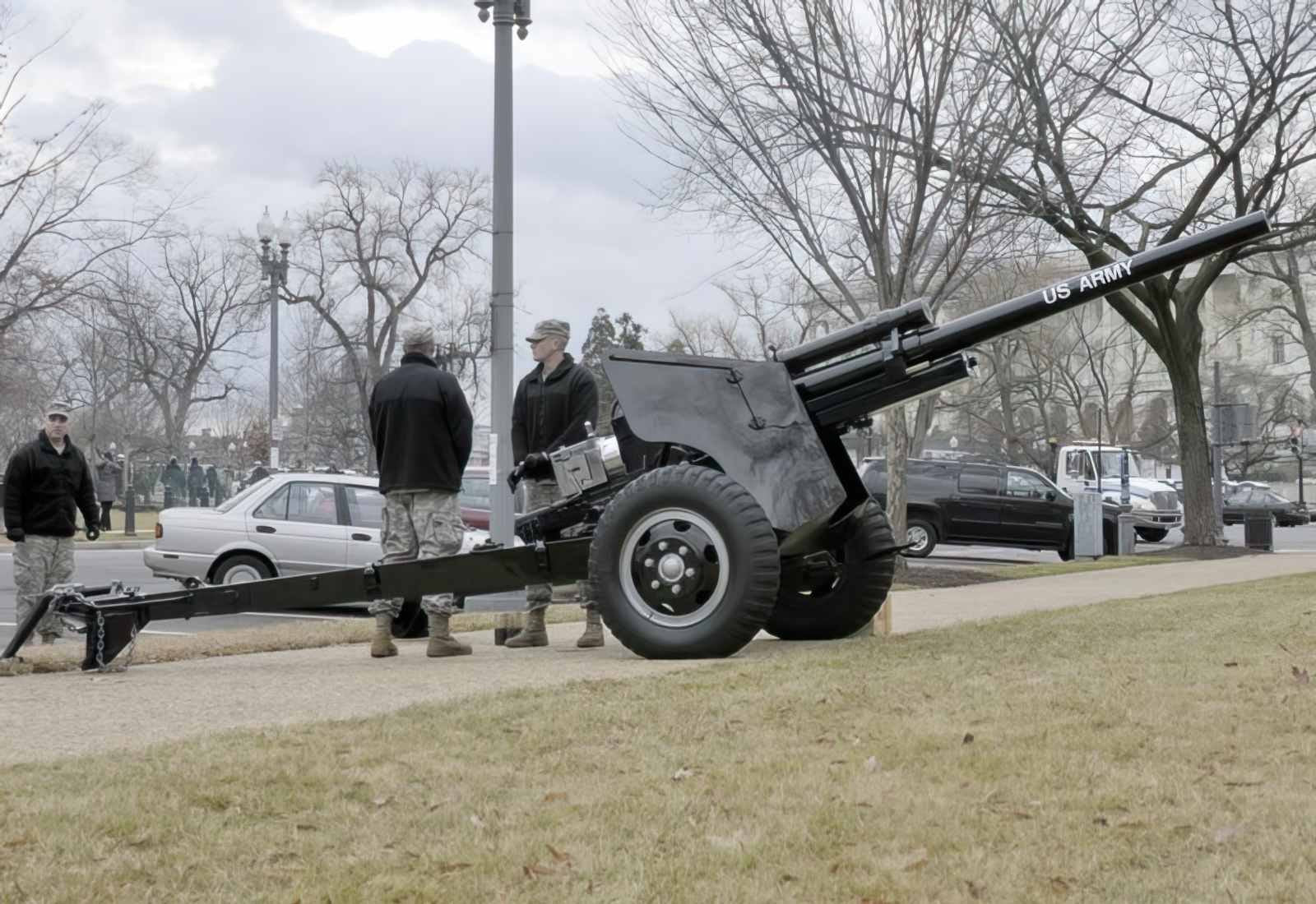 M5 76mm Anti Tank Gun A4 Photo Print