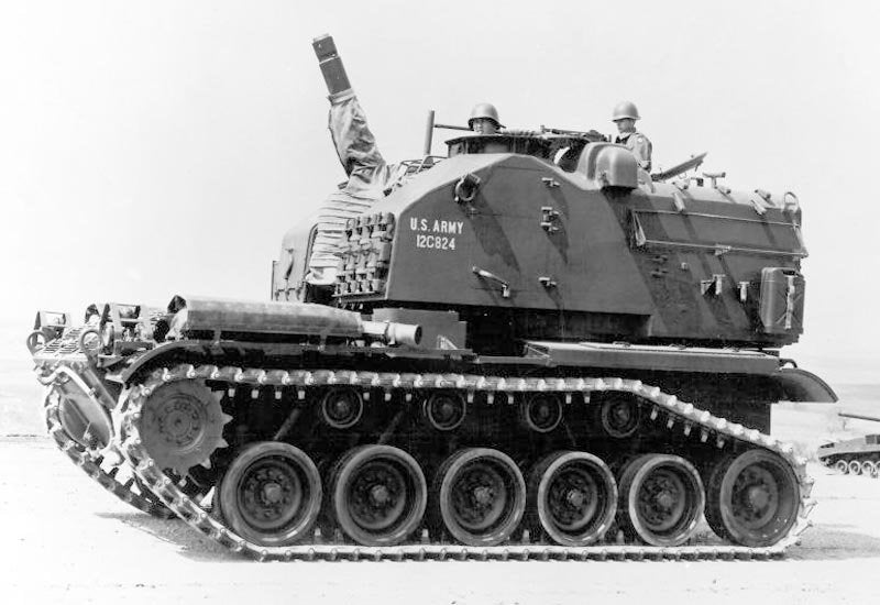 M52 Self Propelled Howtizer A4 Photo Print
