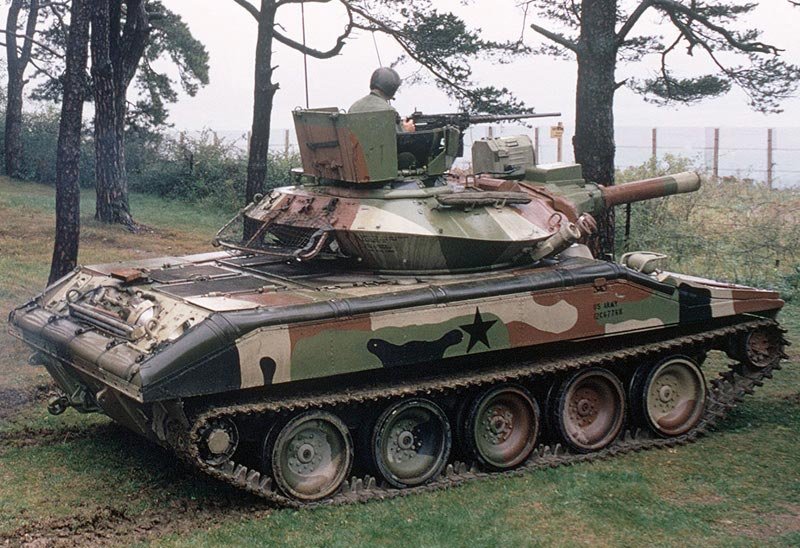 M551 Sheridan 6 A4 Photo Print