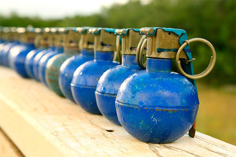 M67 Grenade 2 A4 Photo Print