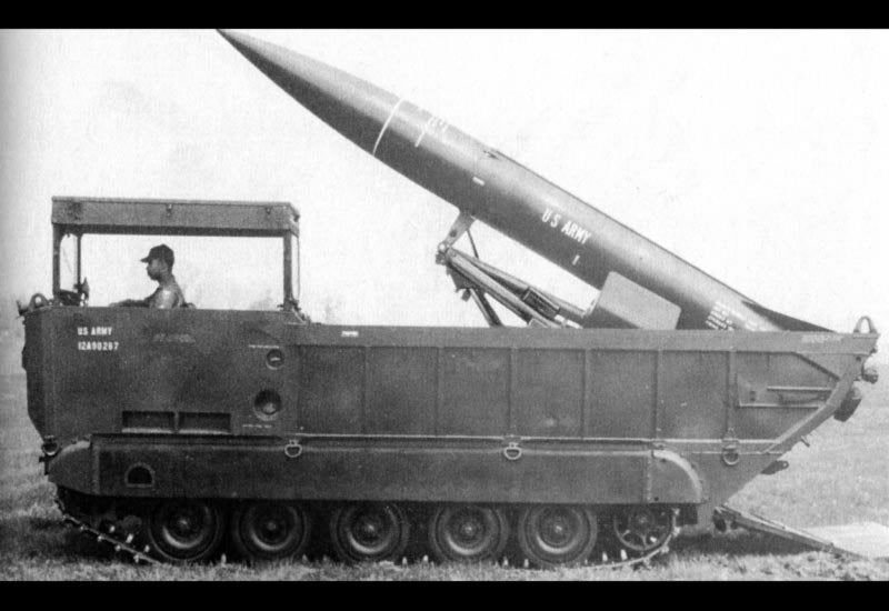 M752 Lance Missile Launcher Carrier Vehicle United States A4 Photo Print
