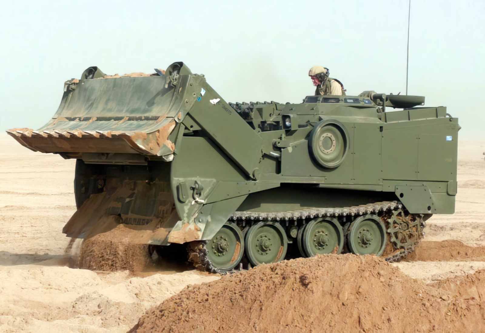 M9 Ace Armored Combat Earth Mover Bulldozer 2 A4 Photo Print