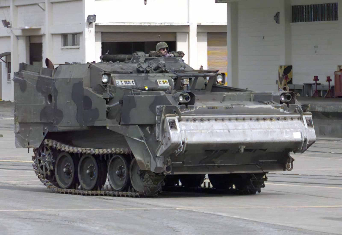 M9 Ace Armored Combat Earth Mover Bulldozer 6 A4 Photo Print
