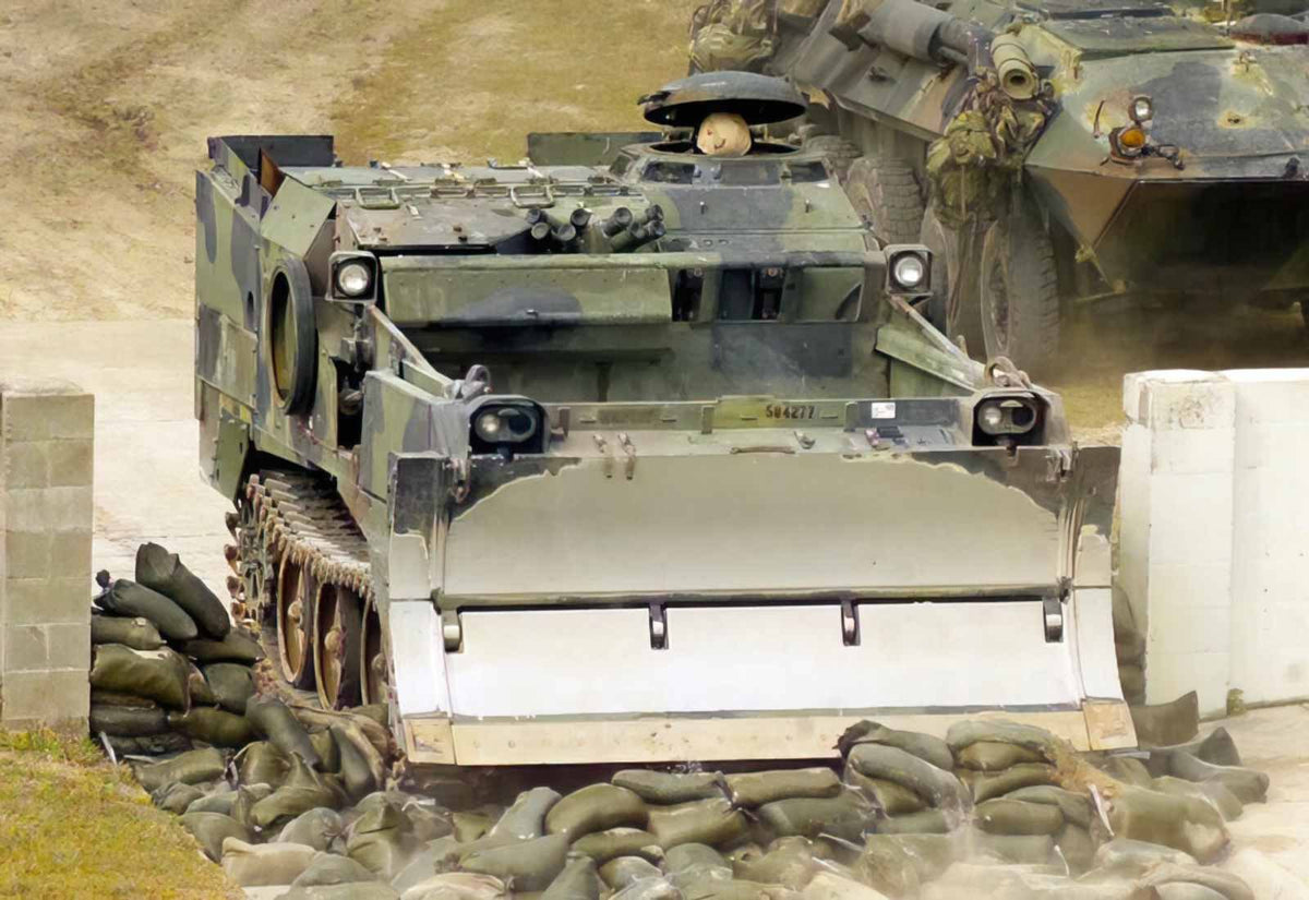 M9 Ace Armored Combat Earth Mover Bulldozer A4 Photo Print