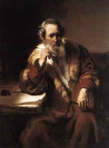 MAES Nicolaes Apostle Thomas  A4 Photo Print