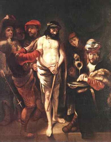 MAES Nicolaes Christ before Pilate  A4 Photo Print
