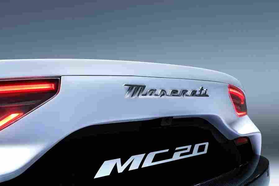 MASERATI MC20 6928 31 Car A4 Photo Print
