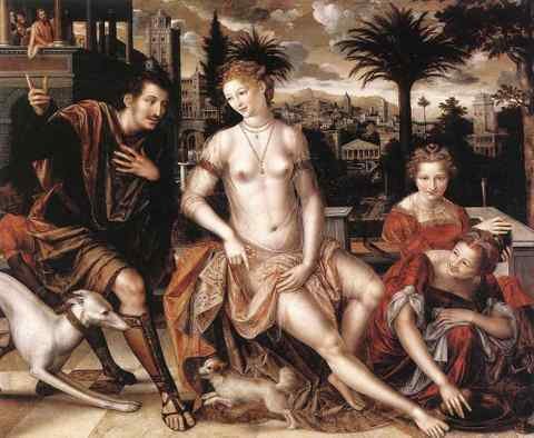MASSYS Jan David and Bathsheba A4 Photo Print