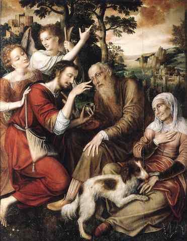 MASSYS Jan The Healing of Tobit A4 Photo Print