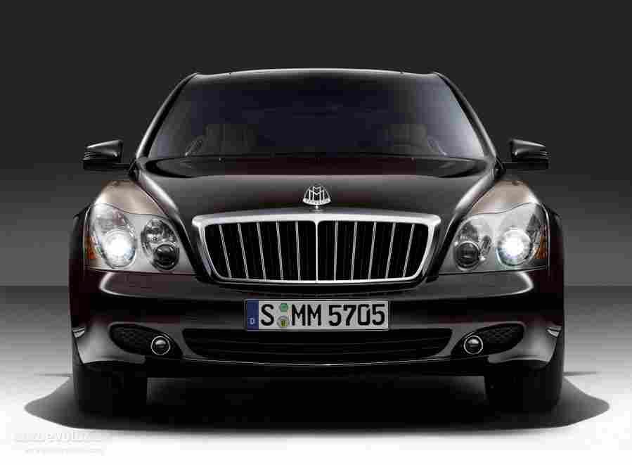 MAYBACH57Zeppelin 4188 2 Car A4 Photo Print