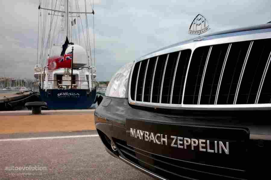 MAYBACH62Zeppelin 4189 6 Car A4 Photo Print