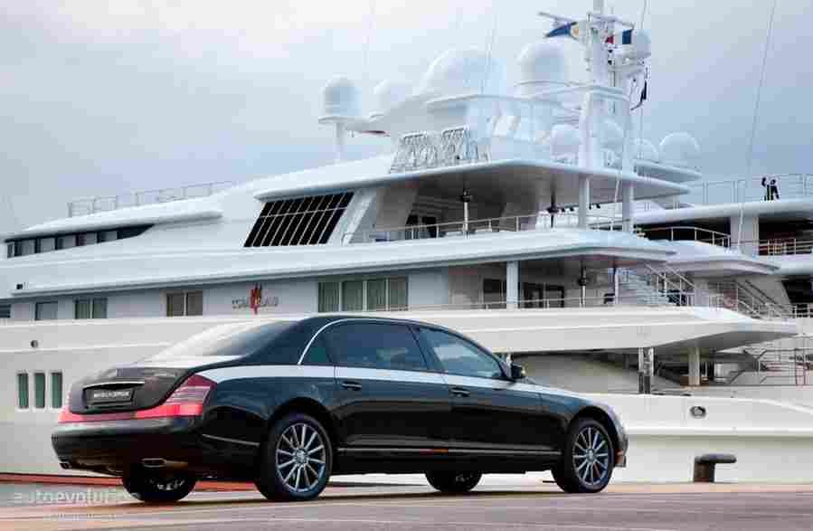 MAYBACH62Zeppelin 4189 8 Car A4 Photo Print