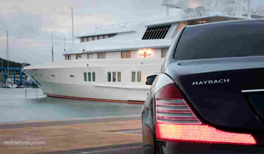 MAYBACH62Zeppelin 4189 9 Car A4 Photo Print