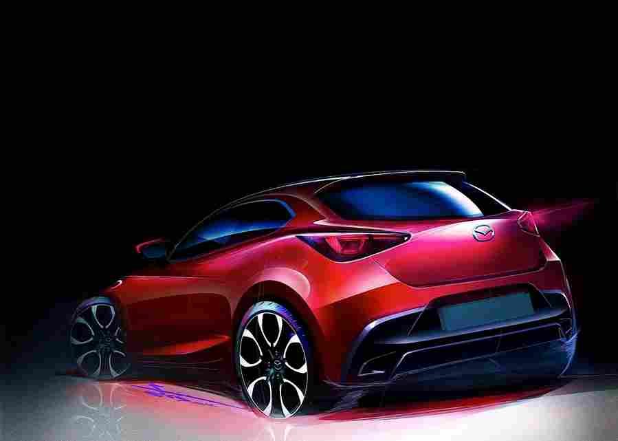 MAZDA 2 5320 52 Car A4 Photo Print