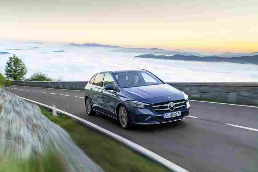 MERCEDES BENZ B Class 6420 18 Car A4 Photo Print