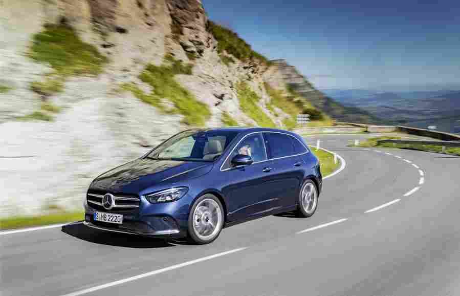 MERCEDES BENZ B Class 6420 22 Car A4 Photo Print