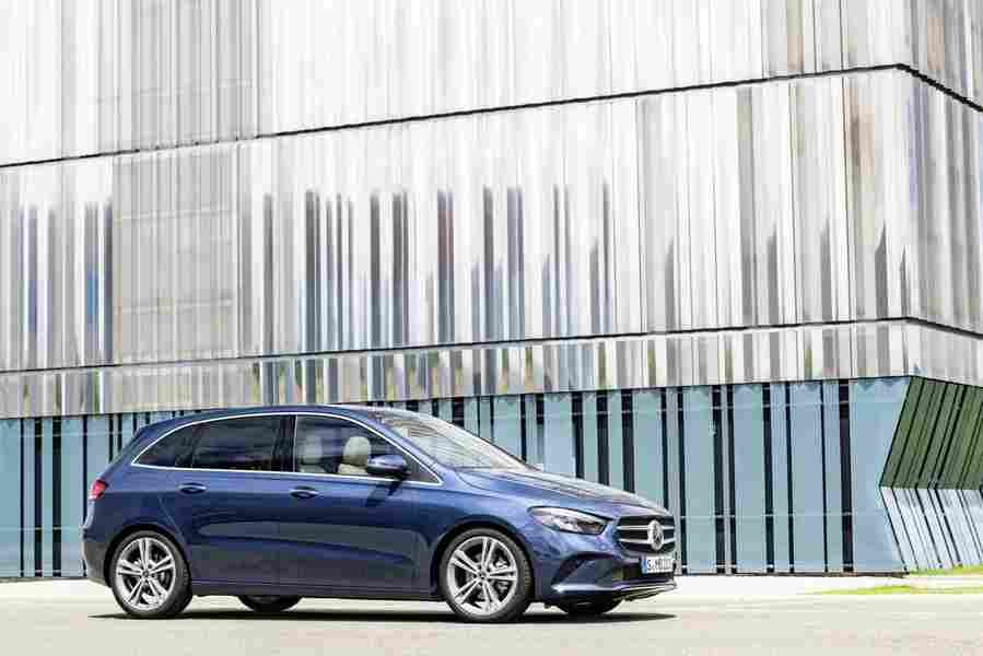 MERCEDES BENZ B Class 6420 30 Car A4 Photo Print