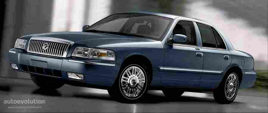 MERCURYGrandMarquis 3989 2 Car A4 Photo Print